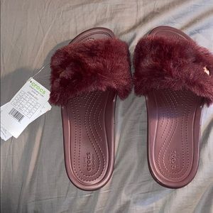 Crocs slides